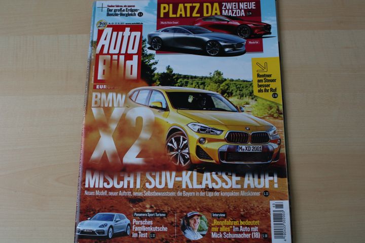 Deckblatt Auto Bild (43/2017)